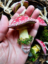 Load image into Gallery viewer, Amanita muscaria Handmade Ornaments