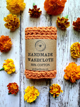 Load image into Gallery viewer, Cotton Wash Cloths, Handmade Wash Cloths