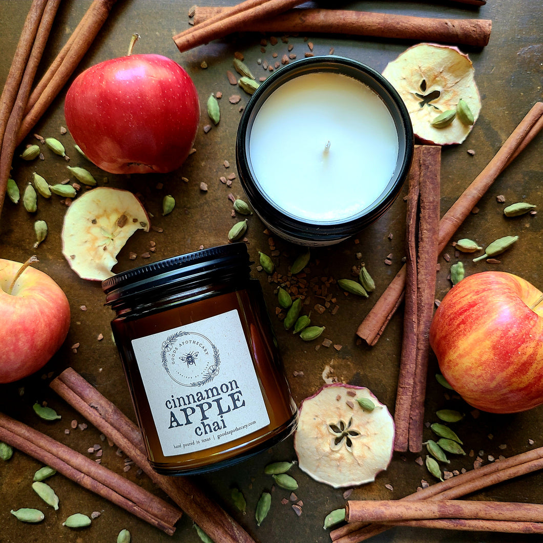 Cinnamon Apple Chai Candle and Wax Melts
