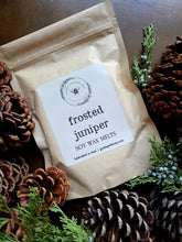 Load image into Gallery viewer, Frosted Juniper Candles AND Wax Melts