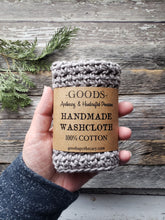 Load image into Gallery viewer, Cotton Wash Cloths, Handmade Wash Cloths

