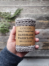 Load image into Gallery viewer, Cotton Wash Cloths, Handmade Wash Cloths