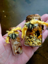 Load image into Gallery viewer, Citrine and Pyrite Intention Jars
