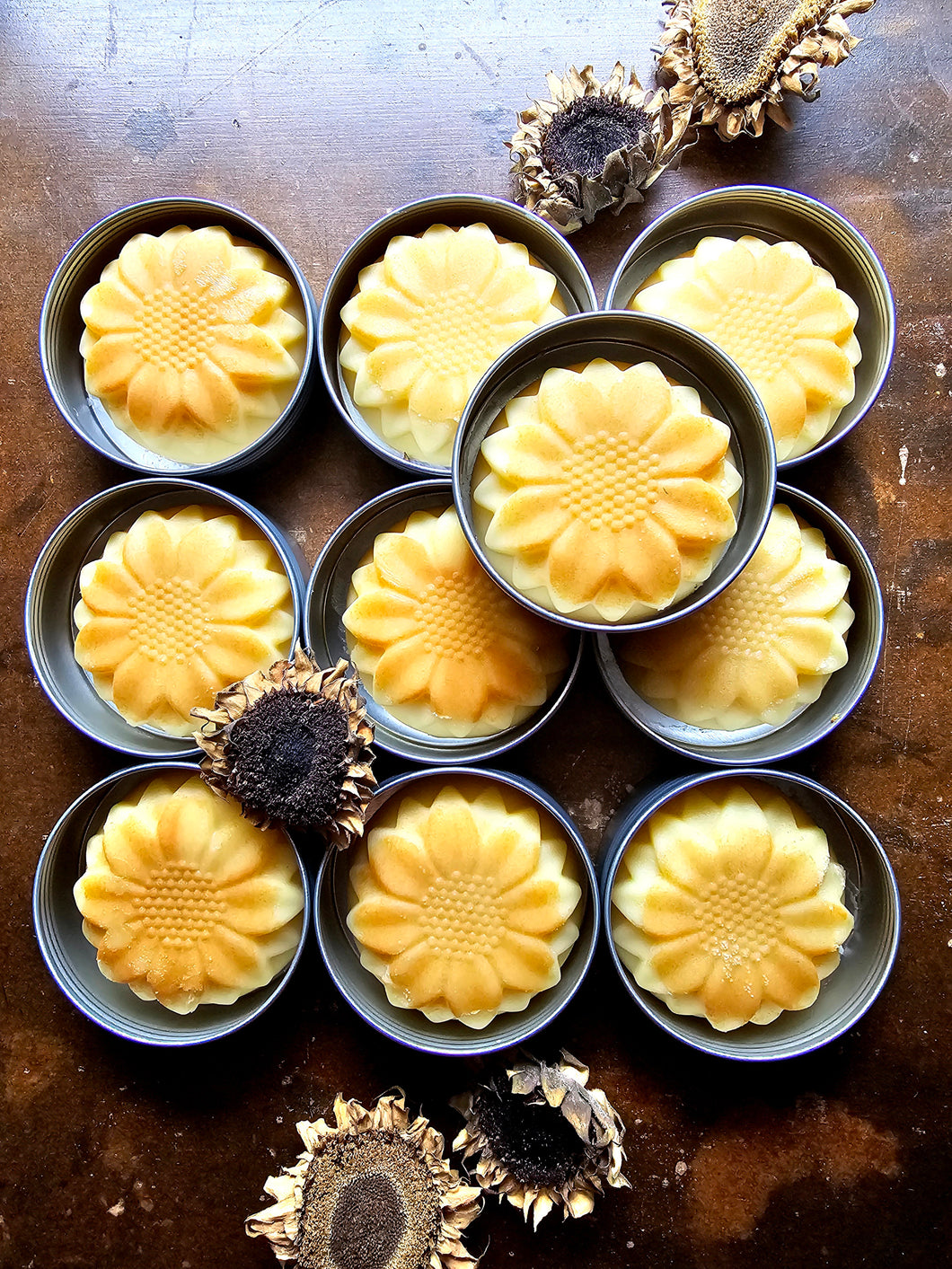 Sunflower Lotion Bars