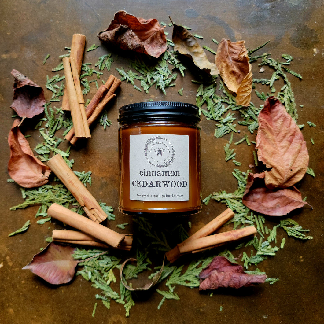 Cinnamon Cedarwood Candle & Wax Melts