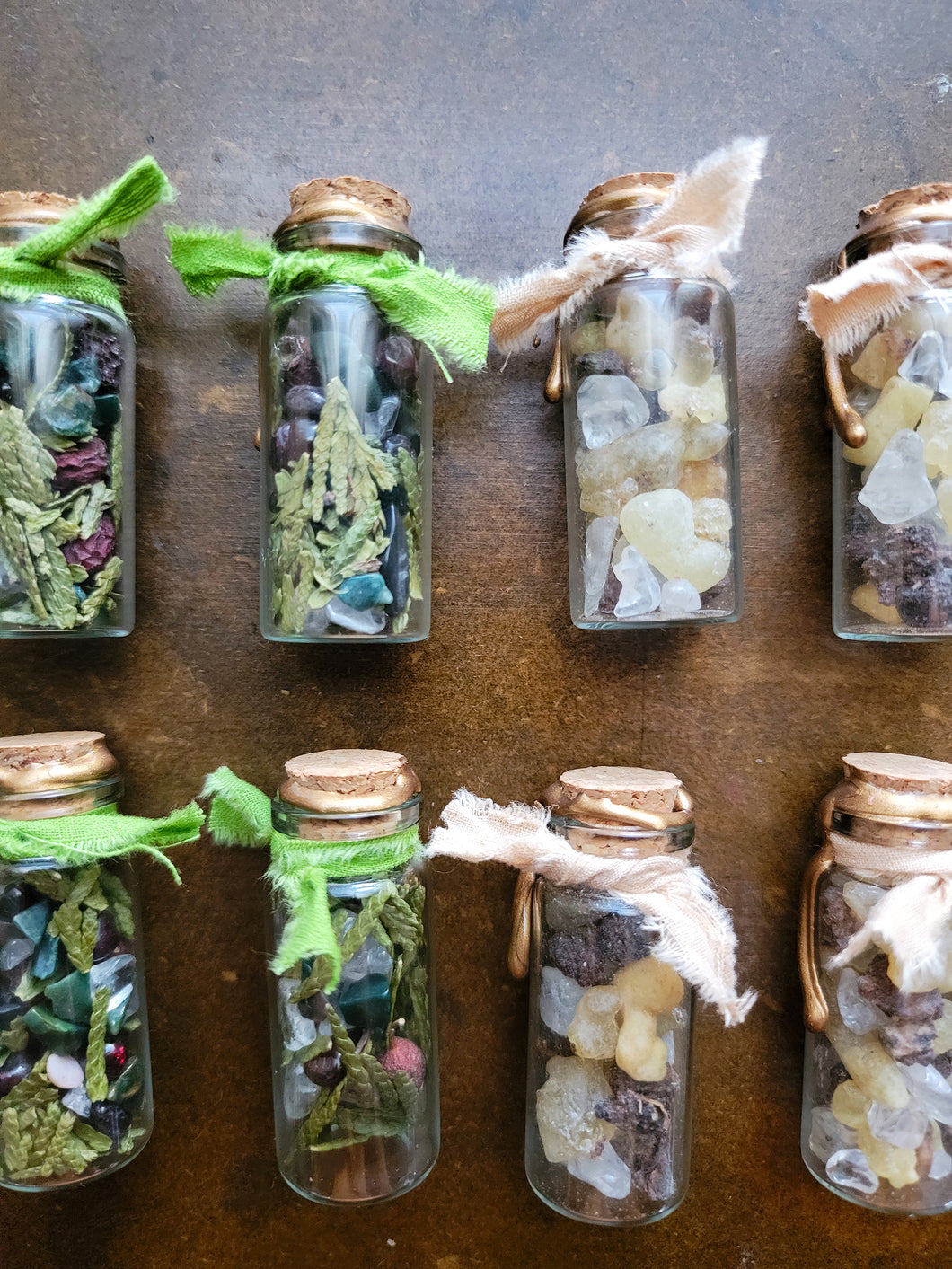 Crystal Intention Jars