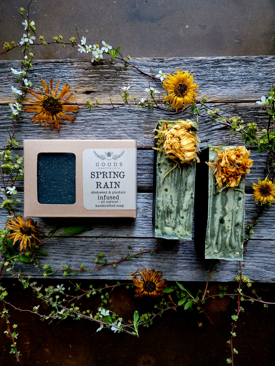 Spring Rain Handcrafted Soap