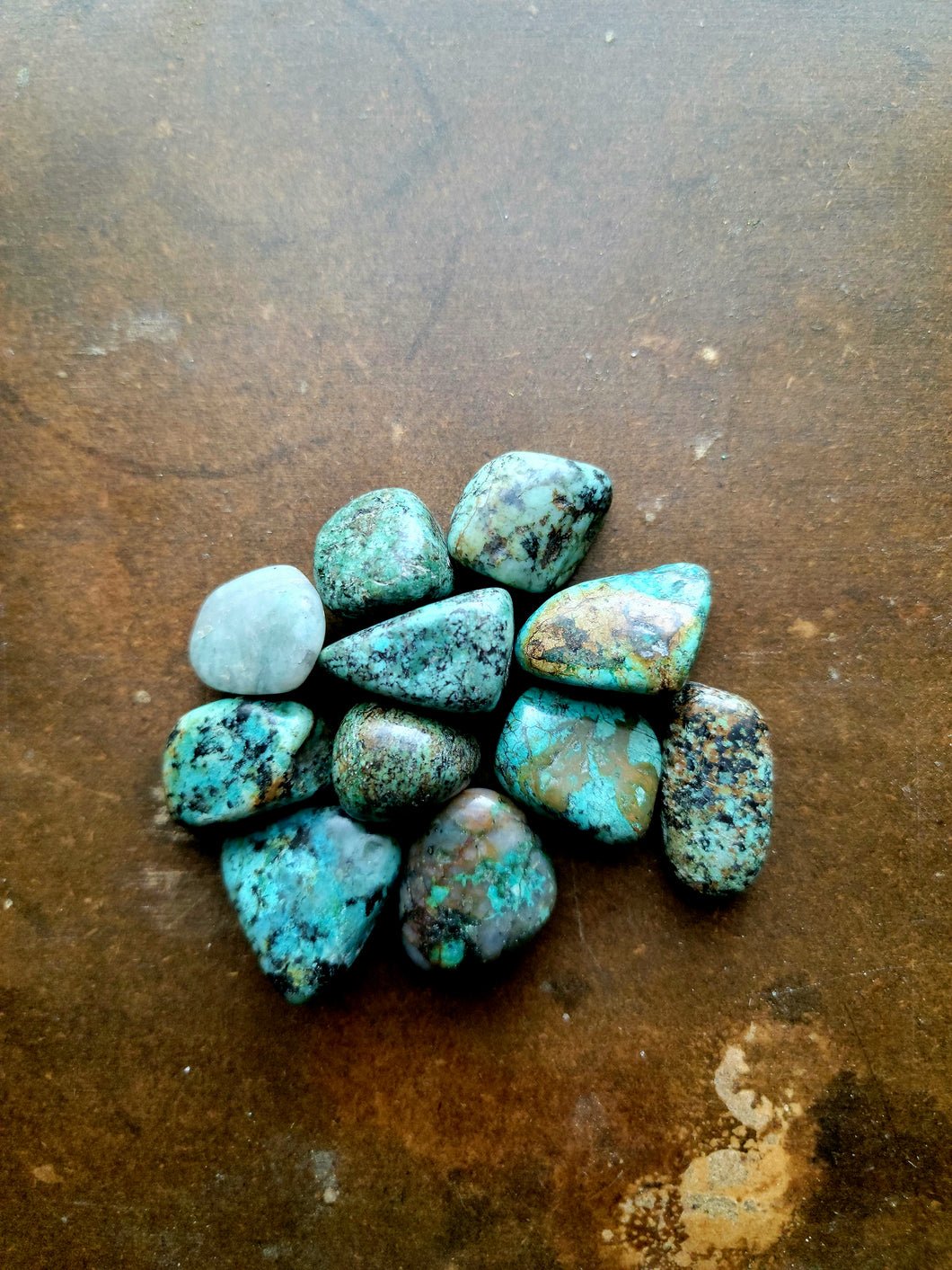African Turquoise - tumbled